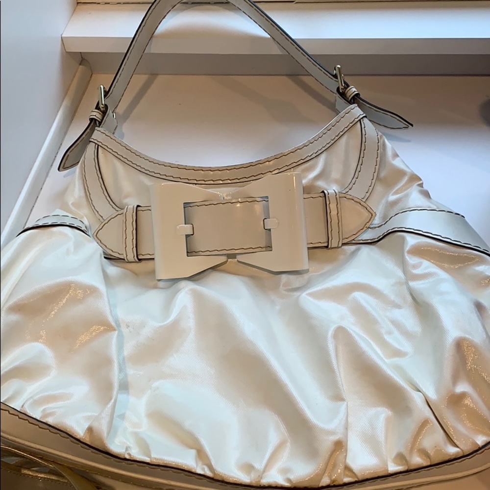 White Gucci handbag